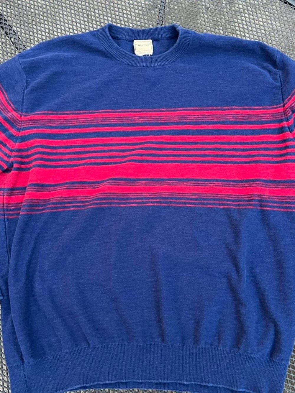 90's Scandia Woods Striped Sweater.